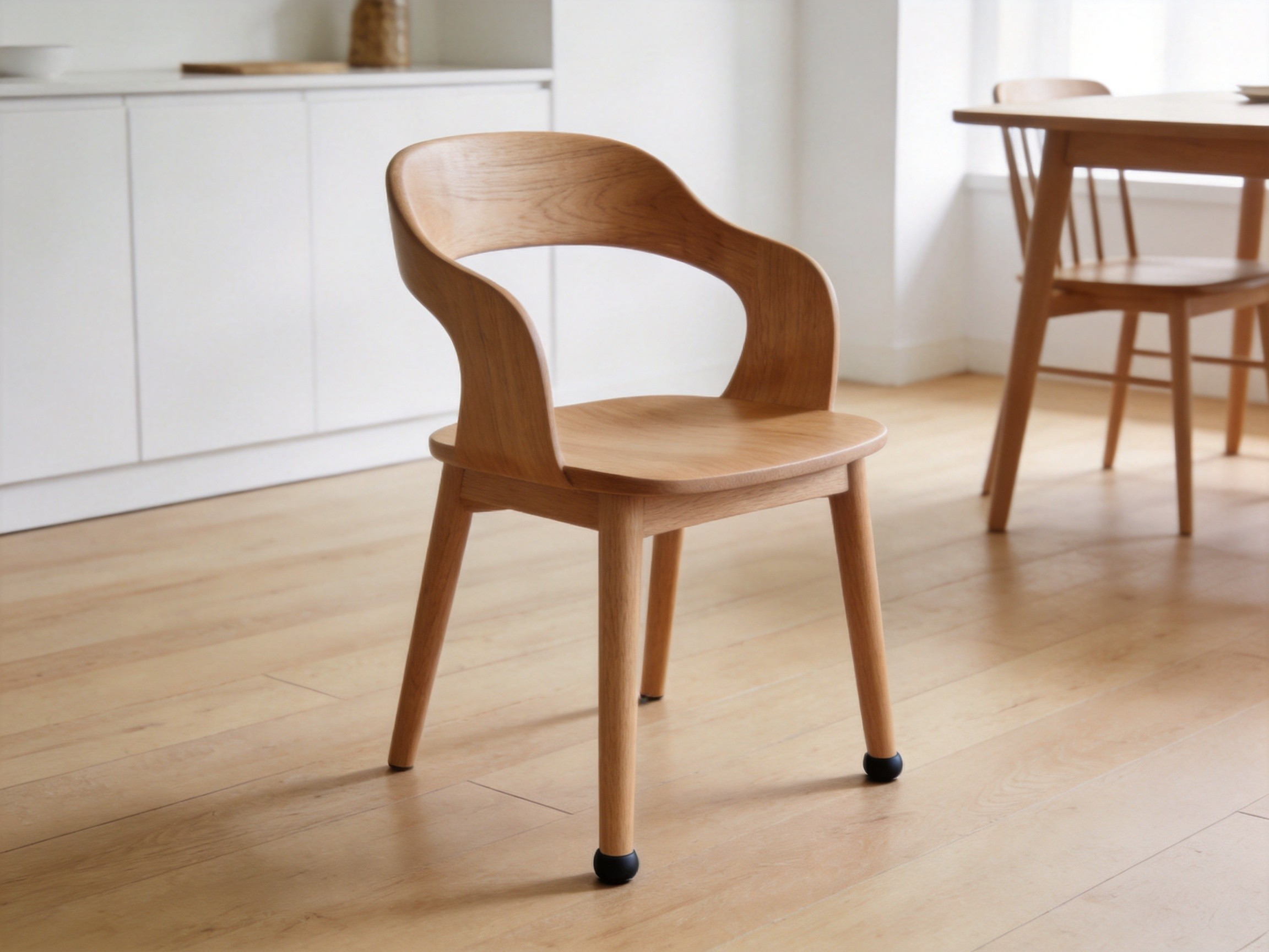 Nordic Beech Wood Dining Chair