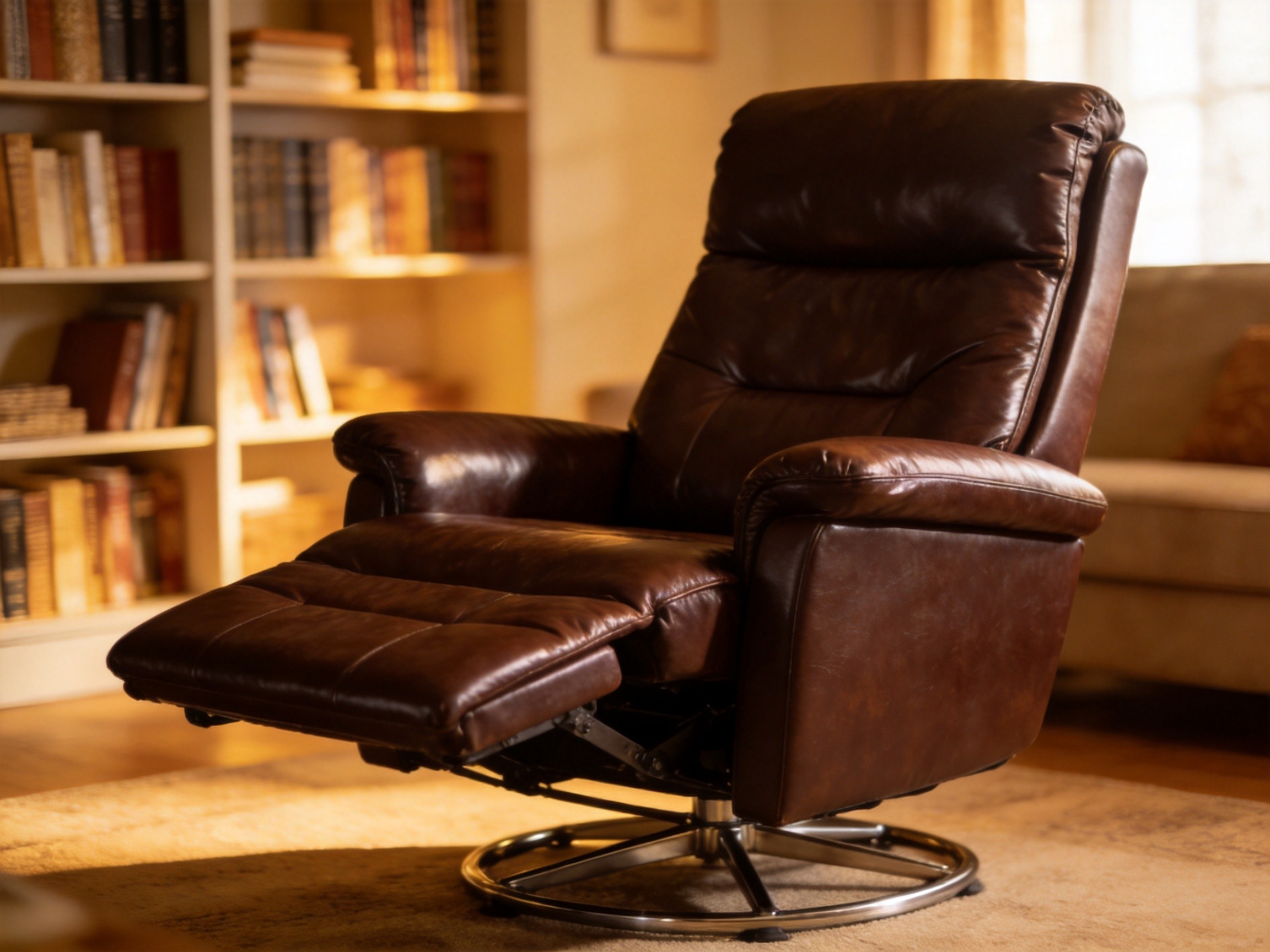 PU Leather Lounge Recliner