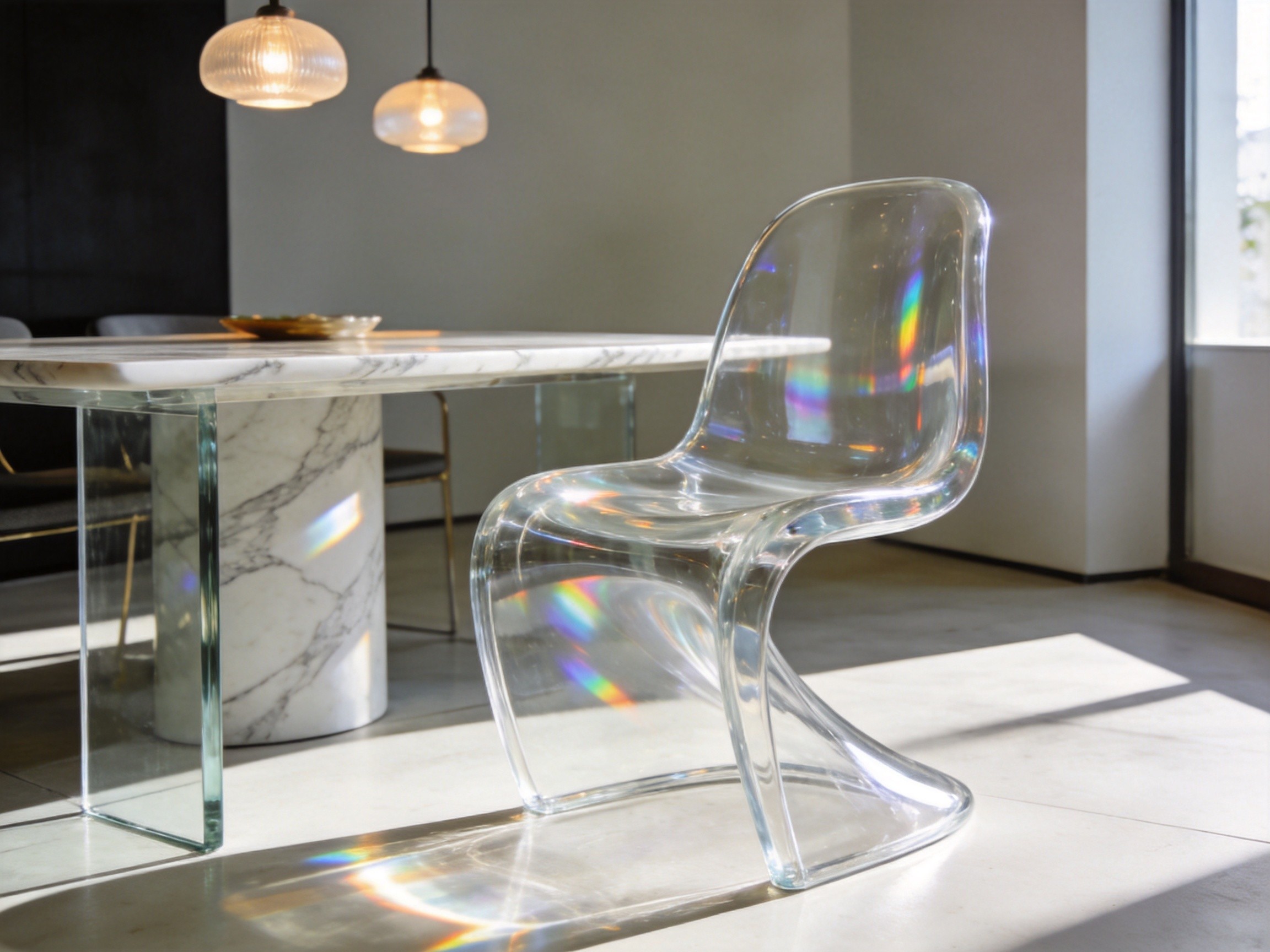 Acrylic Transparent Dining Chair